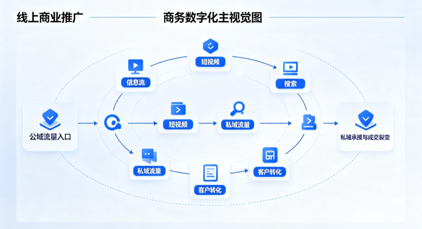 左贡县线上商业推广怎么做？全域流量闭环搭建与低成本转化实战指南